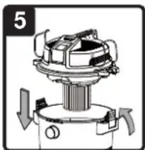 Vacmaster Professional VJH1211PF 0204 - DÉBALLAGE DE VOTRE ASPIRATEUR D'ATELIER SEC ET HUMIDE ET MONTAGE GÉNÉRAL - 4