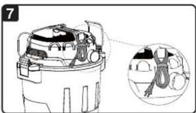 Vacmaster Professional VJH1211PF 0204 - WARNING: ALWAYS DISCONNECT THE PLUG FROM THE POWER OUTLET BEFORE REMOVING THE POWERHEAD FROM THE COLLECTION TANK. - 3