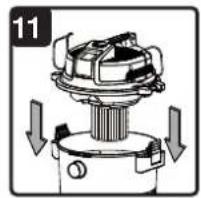 Vacmaster Professional VJH1211PF 0204 - INSTRUCTIONS RELATIVES AU MONTAGE GÉNÉRAL - 13
