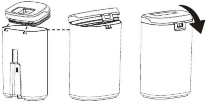 Vacmaster SCB301 - Vidange du réservoir d'eau sale - 4