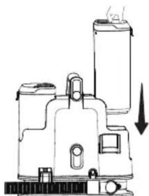 Vacmaster SCB301 - Vaciar el tanque de agua sucia - 5
