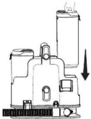 Vacmaster SCB301 - Emptying the Dirty Water Tank - 5