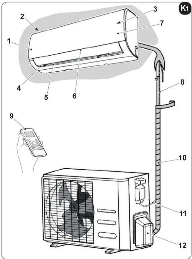 OLIMPIA SPLENDID Alyas Pro E - Outdoor unit - 1