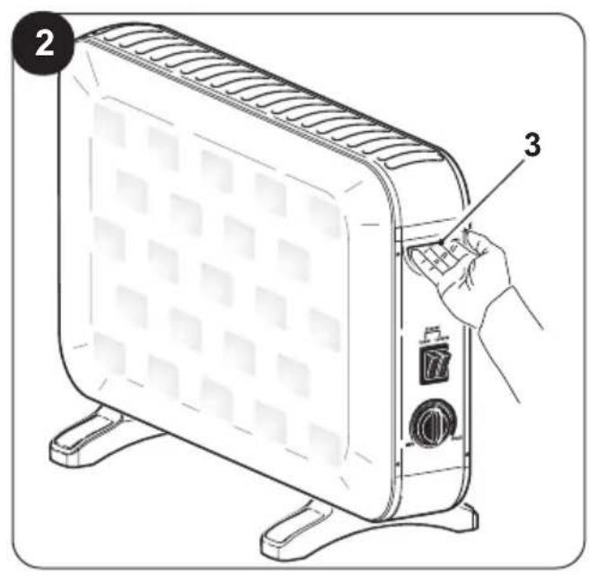 OLIMPIA SPLENDID Caleo Metal - INSTRUCCIONES PARA EL USO Y EL MANTENIMIENTO - 3