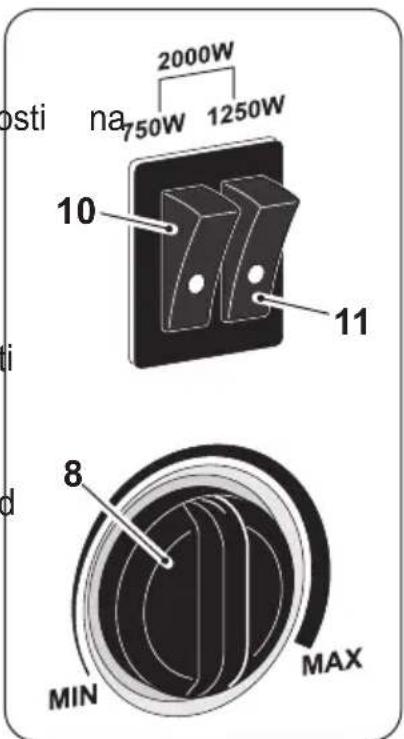 OLIMPIA SPLENDID Caleo Metal - Regulačné kolečko „8“ - termostat - 1
