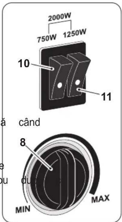 OLIMPIA SPLENDID Caleo Metal - Selector „8” - Termostat - 1