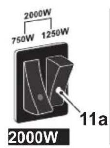 OLIMPIA SPLENDID Caleo Metal - Tasten ON/OFF - 3