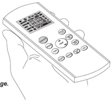 OLIMPIA SPLENDID Dolceclima Air Pro 13 A+ WiFi - - MODE D'EMPLOI DE LA TELECOMMANDE - 1