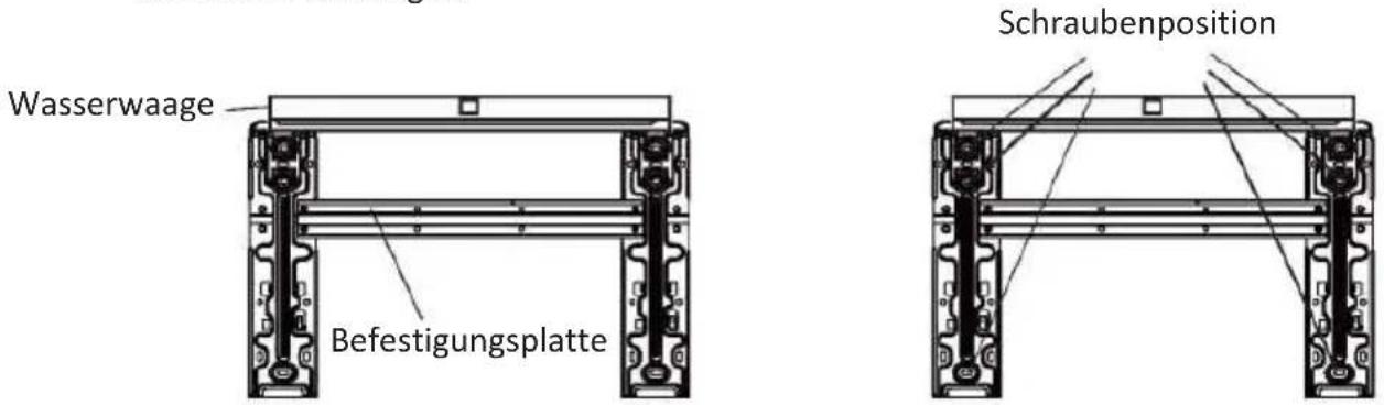 OLIMPIA SPLENDID Alysea E - Schritt: Montageplatte installieren - 1