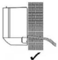 OLIMPIA SPLENDID Alysea E - Adjust the drainage hose(if applicable) - 2
