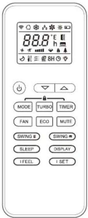 OLIMPIA SPLENDID Mystral E - REMOTE CONTROL (MANDO A DISTANCIA) - 12
