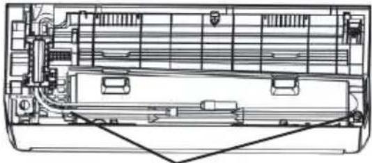 OLIMPIA SPLENDID Mystral E - Regolare il tubo di drenaggio (se applicabile) - 1