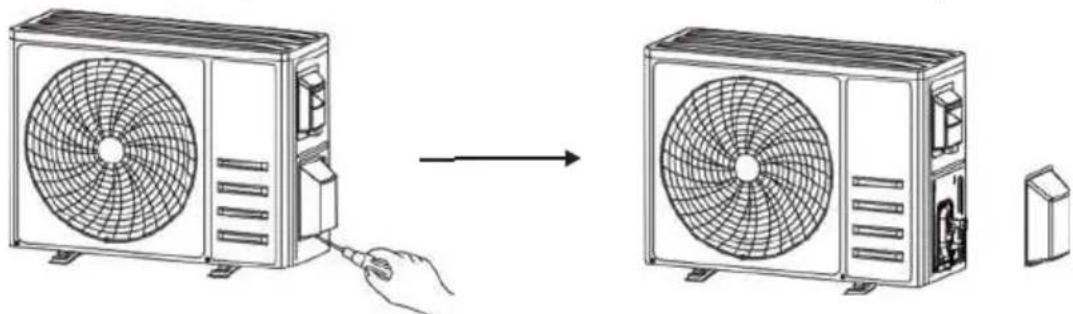 OLIMPIA SPLENDID Mystral E - Step5: Connecting Refrigerant Pipe - 1