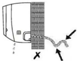 OLIMPIA SPLENDID Mystral E - Adjust the drainage hose(if applicable) - 5