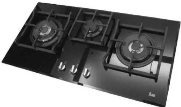 TEKA CGW LUX 86 3G - CGW LUX 86 3G AI AL 2TR CI Stone Grey CGW LUX 86 3G AI AL 2TR CI Black - 1