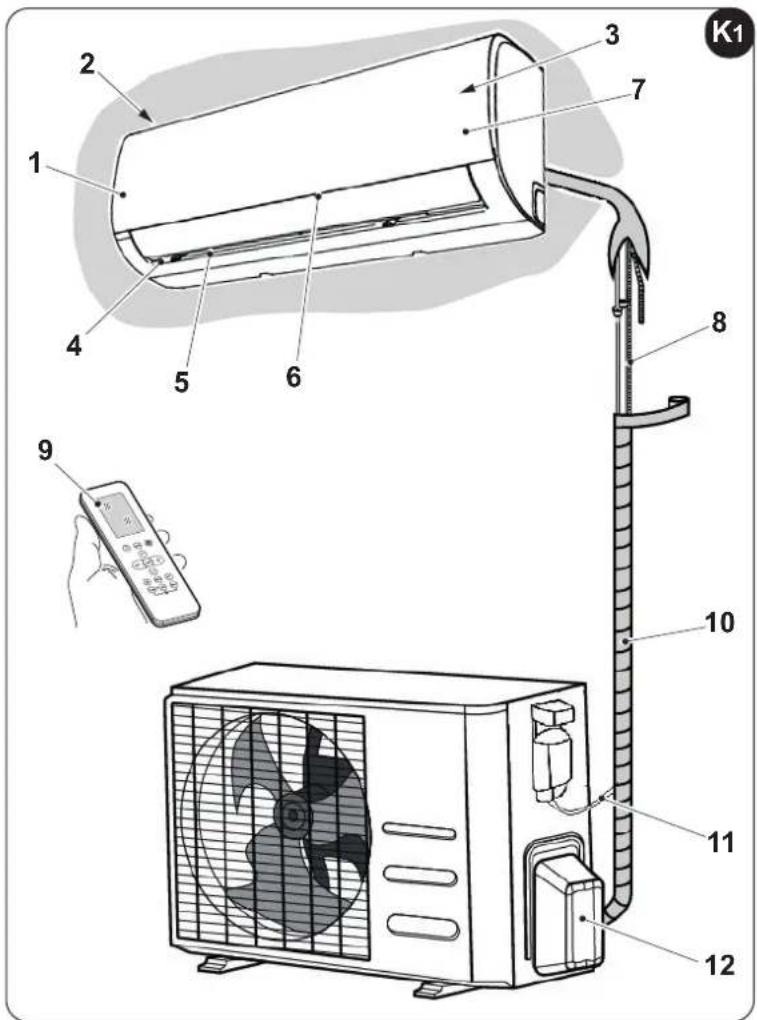OLIMPIA SPLENDID Nexya Energy E - Outdoor unit - 1