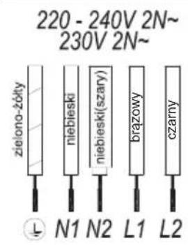 TEKA IZF 68610 MST - Rys. 2a (5 PRZEWODOW) - 2