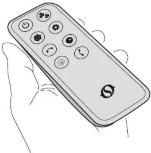 OLIMPIA SPLENDID Peler 8 - - USE OF THE REMOTE CONTROL - 1