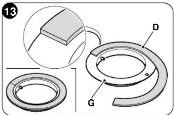 OLIMPIA SPLENDID Unico Art - - Montage des conduits de l'air et des grilles externes - 6