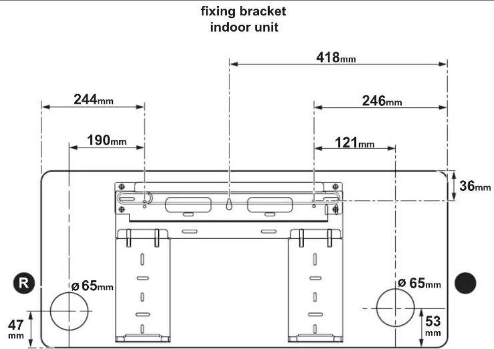 OLIMPIA SPLENDID Phenix E - - Realisation of pipe passage holes - 2