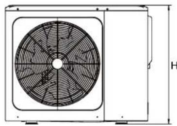 OLIMPIA SPLENDID Sherpa Monobloc S2 E - Dimensions - 2