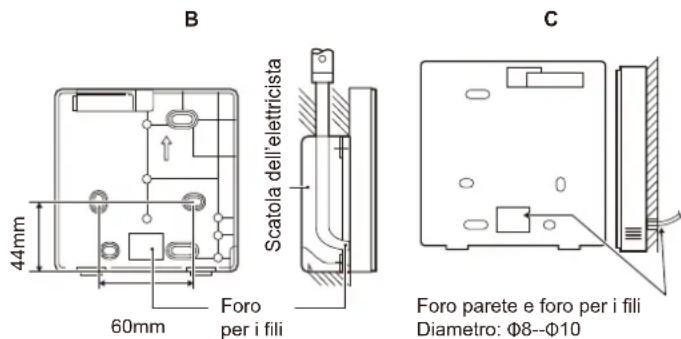OLIMPIA SPLENDID Sherpa Monobloc S2 E - Procedura di installazione e impostazione di corrispondenza del controller cablato - 7