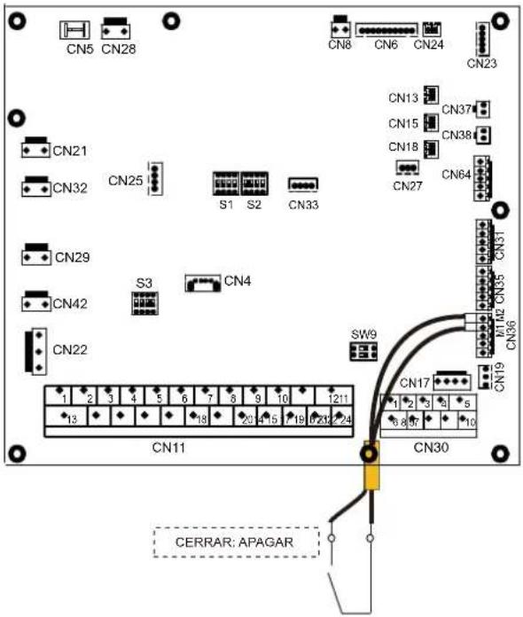 OLIMPIA SPLENDID Sherpa Monobloc S2 E - 8) Para la señal de entrada de la energía solar(bajo voltaje): - 2