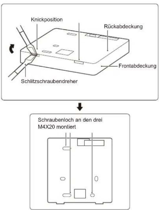 OLIMPIA SPLENDID Sherpa Monobloc S2 E - Installationsverfahren und Anpassung der Einstellung der kabelgebundenen Fernbedienung - 4