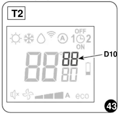 OLIMPIA SPLENDID Unico Edge - - Configuración del reloj y del temporizador (T2) - 1