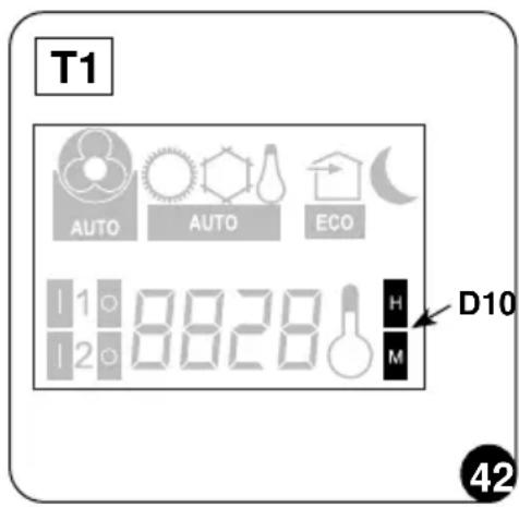 OLIMPIA SPLENDID Unico Edge - - Ρύθμιση ρολογιού και timer (T1) - 1