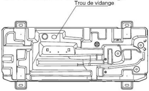 Trou de vidange