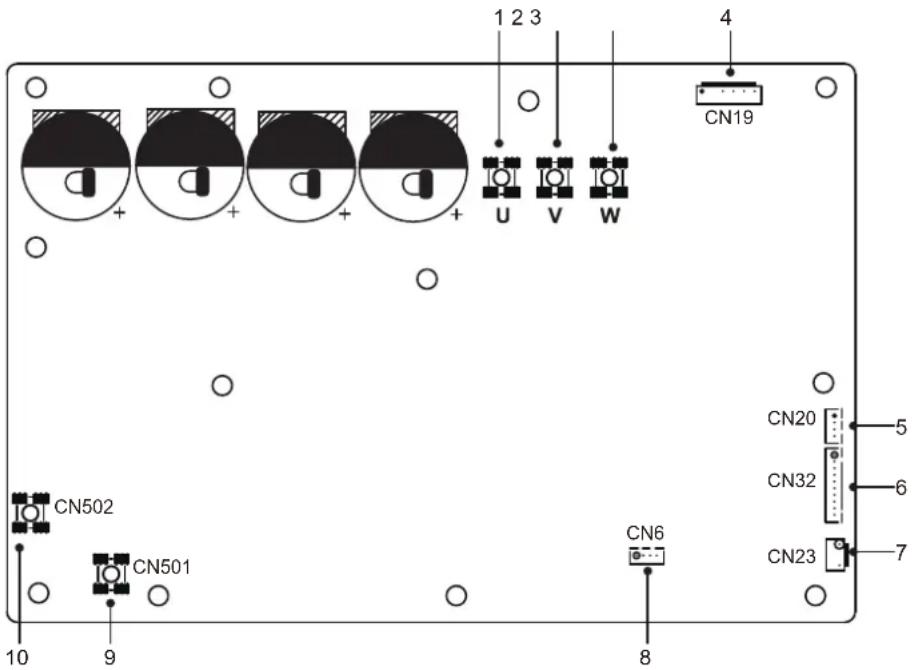 OLIMPIA SPLENDID Sherpa Tower S3 - 1) PCB A, omvormermodule - 2