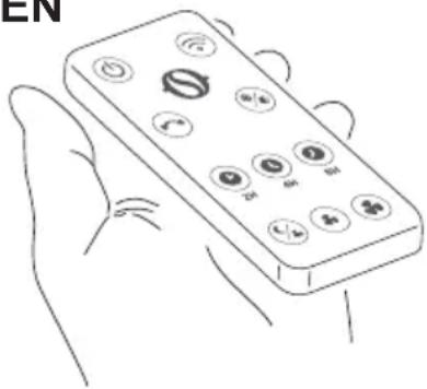 OLIMPIA SPLENDID Pelèr 10 WiFi - - ANVÄNDNING AV FJÄRRKONTROLLEN - 1