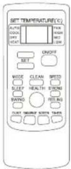 Sauber SERIE 5-4500 - Remote Controller Manual - 2