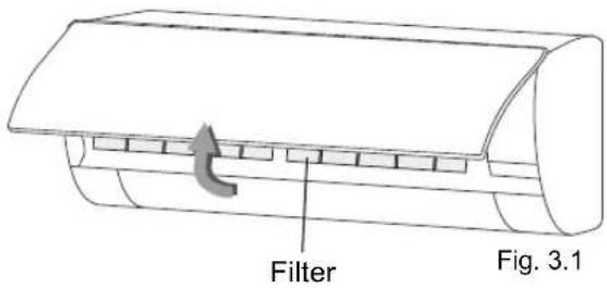 Sauber SERIE 5-4500 - Cleaning Your Air Filter - 1