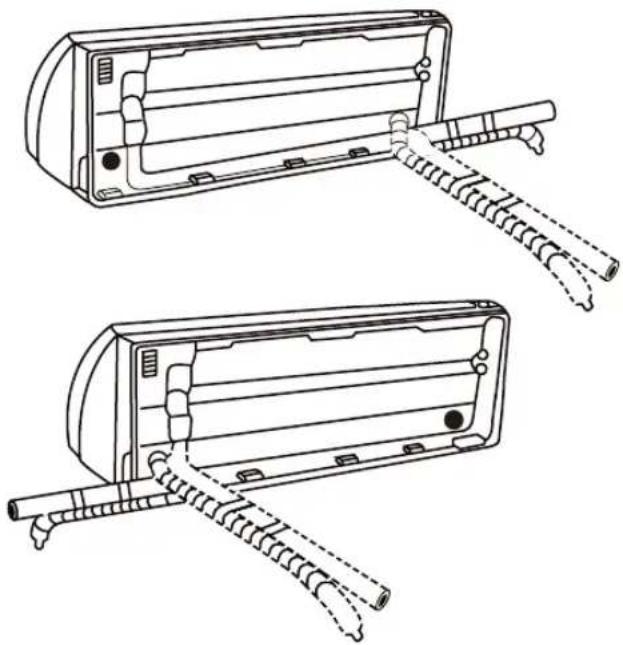 Sauber SERIE 5-4500 - NOTE ON PIPING ANGLE - 1