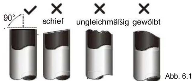 Sauber SERIE 5-4500 - Schritt 1: Unterbrechung der Leitungen - 1
