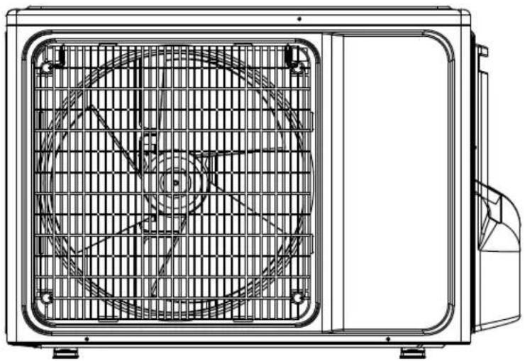 Sauber SERIE 5-4500 - Passo 8: Montagem da unidade interior Se tiver instalado um novo tubo de ligação à unidade exterior, faça o seguinte: - 1