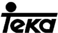 TEKA CGW LUX 78 2G AI AL 2TR CI - Este aparelho está ajustado para operarem: - 1