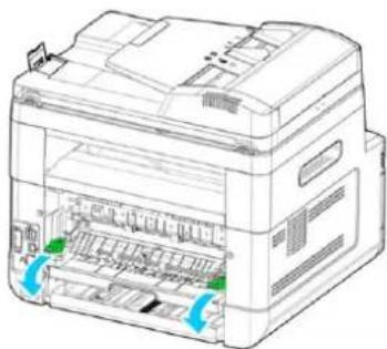 AVISION AM40A - Locations of the Jammed Paper (Endroits susceptibles de bourrage de papier) - 7