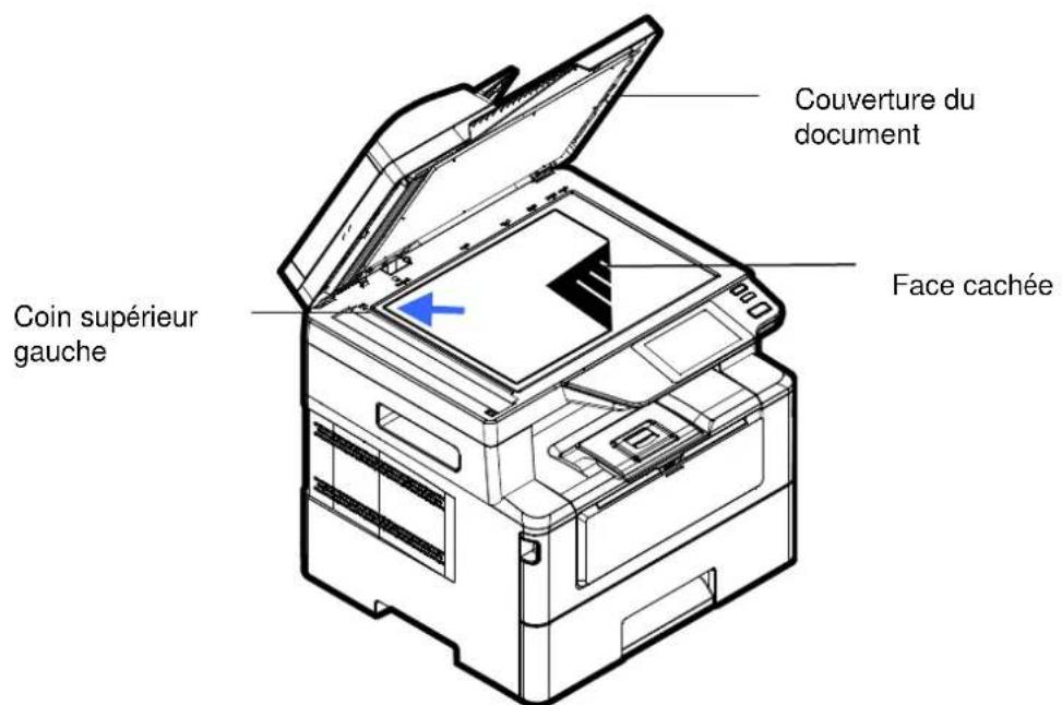 AVISION AM40A - Placer le(s) document(s) sur la vitre - 1