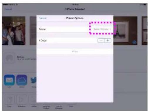 AVISION AM40A - Comment utiliser AirPrint depuis un iPhone un iPad - 2