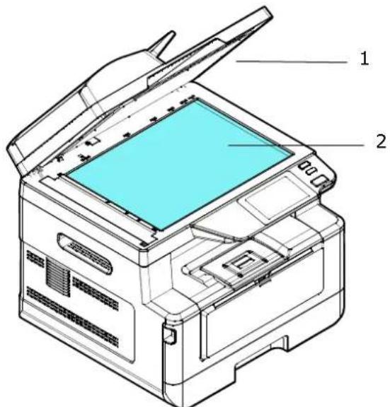 AVISION AM40A - Nettoyage de la vitre - 1