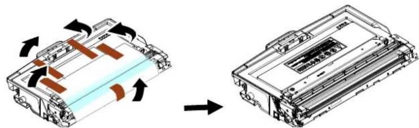 AVISION AM40A - Installation de la cartouche de toner - 3