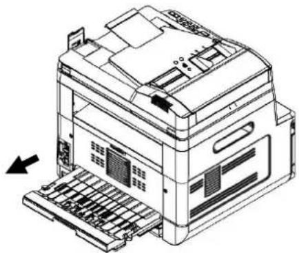 AVISION AM40A - Locations of the Jammed Paper (Endroits susceptibles de bourrage de papier) - 3