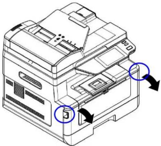 AVISION AM40A - Retrait des maté riaux d'emballage - 2