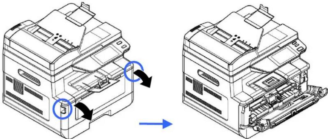 AVISION AM40A - Installation de la cartouche de toner - 1