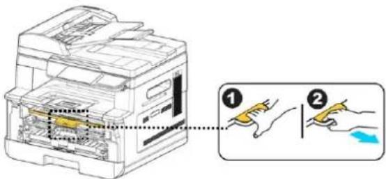 AVISION AM40A - Locations of the Jammed Paper (Endroits susceptibles de bourrage de papier) - 9