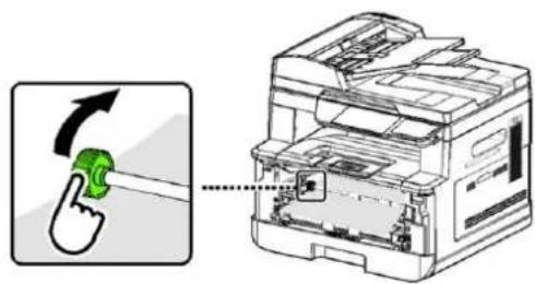 AVISION AM40A - Locations of the Jammed Paper (Endroits susceptibles de bourrage de papier) - 10