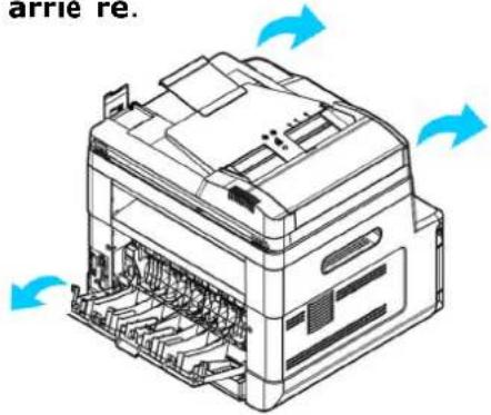 AVISION AM40A - Locations of the Jammed Paper (Endroits susceptibles de bourrage de papier) - 5